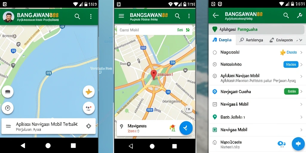Antarmuka pengguna BANGSAWAN88 yang sederhana dan informatif.