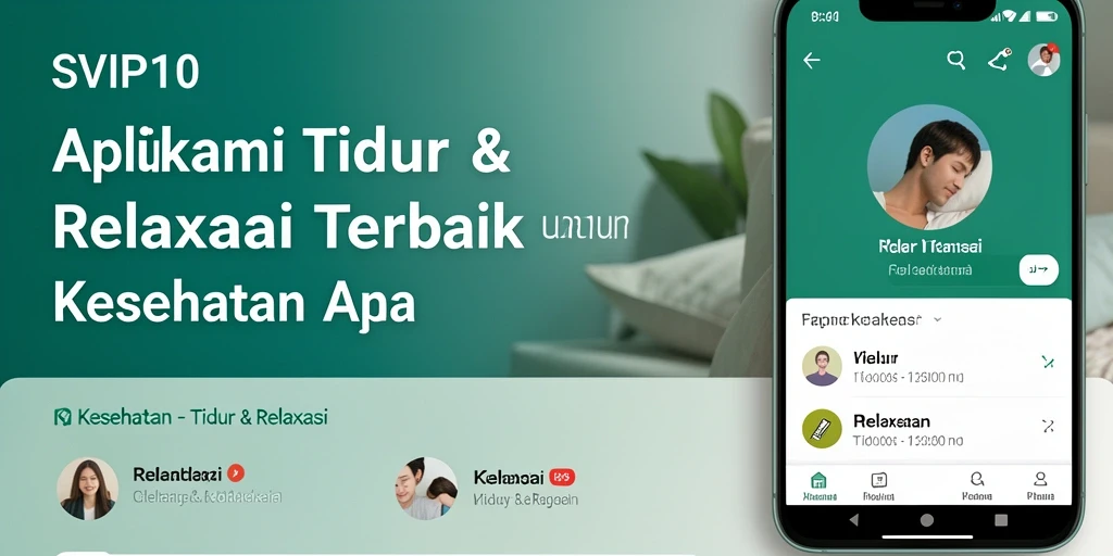 Tampilan antarmuka SVIP10 yang sederhana dan menenangkan untuk meningkatkan relaksasi.