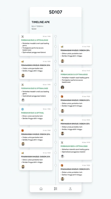 Riwayat Versi Terbaru sd107 untuk Pengguna Android